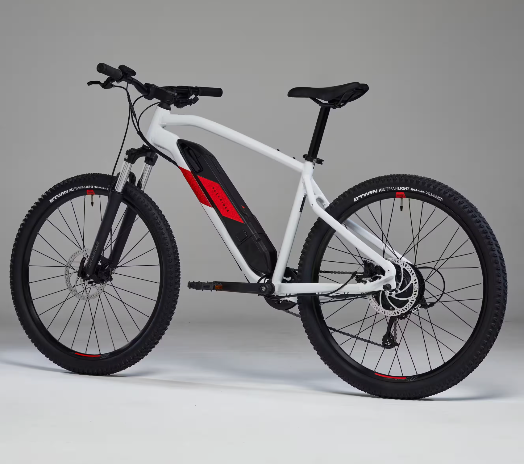 E-Mountainbike Hardtail 27,5 Zoll E-ST 100 weiss