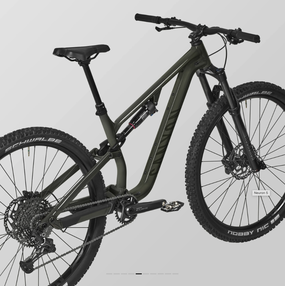 Canyon Neuron 5 – Alloy Full‑Suspension Trailbike