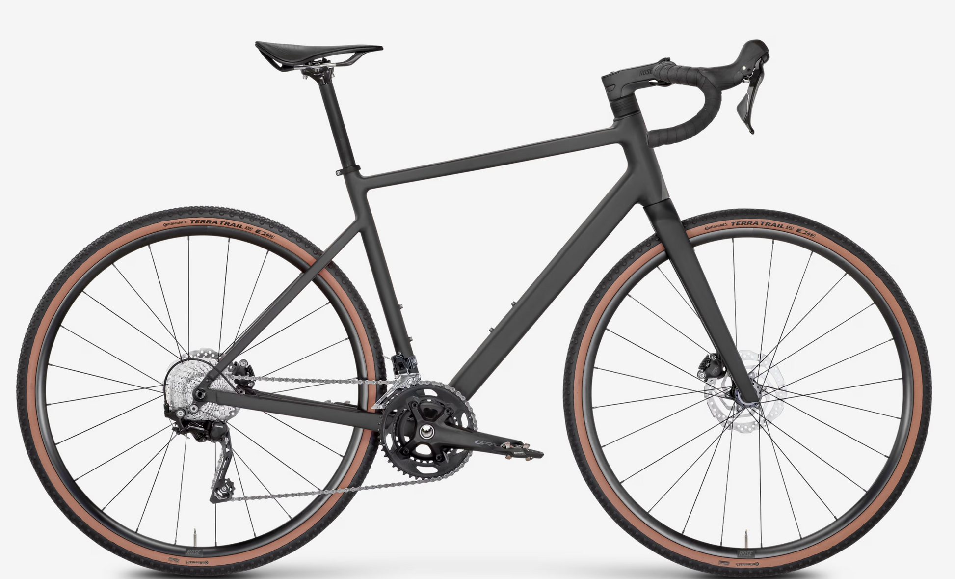 ROSE Blend Gravel, Größe M, matt black